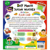 ชุด DAY MONTH SEASON WEATHER RAINBOW FLASH CARD