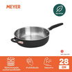 MEYER Accent Stainless Steel กระทะผัด มีหูจับ 4.3 ลิตร/28 ซม. Saute (70616-T)