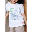 Sesame x Noproblemkidswear ลาย Camp Sesame สีขาว