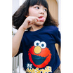 Sesame x Noproblemkidswear ลาย Be Awesome สีน้ำเงินมิดไนท์