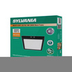 SYLVANIA โคมไฟดาวน์ไลท์ รุ่น BRAVO SURF LED SQ 18W ขอบดำ แสงเหลือง