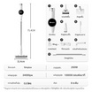 Simplus เครื่องดูดฝุ่นแบบไร้สาย 24kpa รุ่น XCQH013