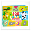 หนังสือ Pull And Stick 100 Animals Shadow Matching ภาพเงา Sticker 100 Animals