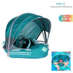 Mambobaby ห่วงอกลอยน้ำ B503-16 Chest Float Airplane (Canopy+Tail) - Green