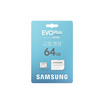 Samsung การ์ด microSDXC UHS-I U1 EVO Plus 64GB