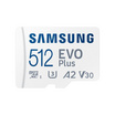 Samsung การ์ด microSDXC UHS-I U3 EVO Plus 512GB