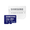 Samsung การ์ด microSDXC UHS-I U3 PRO Plus 256GB