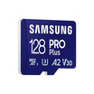 Samsung การ์ด microSDXC UHS-I U3 PRO Plus 128GB