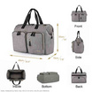 Colorland (TT199) กระเป๋าคุณแม่ ไซด์ใหญ่พิเศษ Full Function Oversize Mummy Bag - Grey