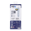 VOX ปลั๊กไฟโนว่า 3M รุ่น NL-140