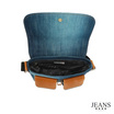 Louis Montini (JEANS) กระเป๋าสะพายข้าง ผ้ายีนส์ Crossbody Bag JEAN05