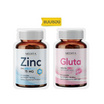 MEDITA ซิงค์ กลูโคเนต 75 mg บรรจุ 21 แคปซูล และ กลูต้า บรรจุ 35 แคปซูล
