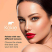 Kokie พาเลทไฮไลท์ Strobing Palette Get the Glow 21 กรัม