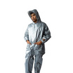 เสื้อกันฝนผู้ใหญ่ผ้ามุก เสื้อ-กางเกง ขนาด Freesize