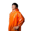 เสื้อกันฝนมุก ซิป กระดุมหน้า