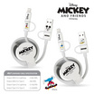 Asaki Disney Cable 4 in 1 AD-CGMF White คละลาย