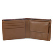 Louis Montini (The Coin Wallet) กระเป๋าสตางค์ผู้ชายหนังวัวแท้ (มีช่องใส่เหรียญ) TTM073