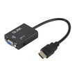 Glink อุปกรณ์แปลงสัญญาณ HDMI to VGA Audio Adapter GL-021