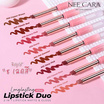 Nee Cara ลิปสติก Long Lasting Lipstick Duo N346 1.2+3.2 กรัม