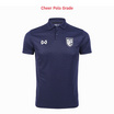 Warrix เสื้อ Cheer Polo ทีมชาติไทย 2024/25 Cobalt Unity สีน้ำเงินโคบอลต์ WA-243FBATH30