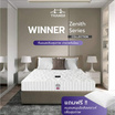Thames ที่นอนสปริง รุ่น Winner ความหนา 9 นิ้ว สีขาว
