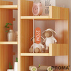 Proma ชั้นเก็บหนังสือ ตู้ไม้เก็บหนังสือในห้องนั่งเล่น Proma-BK03 ไม้อ่อน