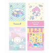 CODE:D สมุดรายงาน A4 Sanrio คละลาย (แพ็ก 4 เล่ม)