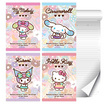 CODE:D สมุดรายงาน A4 Sanrio คละลาย (แพ็ก 4 เล่ม)