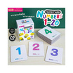 Flash Cards Numbers 1-20 (การ์ดแข็ง)