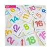 Flash Cards Numbers 1-20 (การ์ดแข็ง)