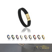 Louis Montini (RoyalWrist Charms) กำไลข้อมือ หนังวัวแท้ Cowhide Bracelets LEABL001