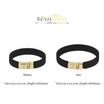 Louis Montini (RoyalWrist Charms) กำไลข้อมือ หนังวัวแท้ Cowhide Bracelets LEABL001