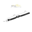 Louis Montini (RoyalWrist Charms) กำไลข้อมือ หนังวัวแท้ Cowhide Bracelets LEABL005