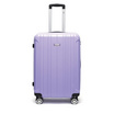 HQ LUGGAGE กระเป๋าเดินทาง ABS 4 ล้อคู่ กุญแจล็อค 3 รหัส รุ่น 5509 ขนาด 24 นิ้ว