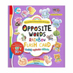 OPPOSITE WORDS RAINBOW FLASH CARD