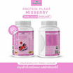 Wisamin PROTEIN PLANT โปรตีนแพลนท์ สูตร1 รสมิกซ์เบอร์รี่ 900 กรัม