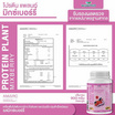 Wisamin PROTEIN PLANT โปรตีนแพลนท์ สูตร1 รสมิกซ์เบอร์รี่ 900 กรัม