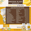 Wisamin PROTEIN PLANT โปรตีนแพลนท์ สูตร1 รสบานาน่า 900 กรัม