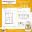 Wisamin PROTEIN PLANT โปรตีนแพลนท์ สูตร1 รสบานาน่า 2.27 Kg.