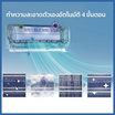 AUX แอร์ติดผนัง INVERTER 18370BTU รุ่น ASW-18/DIQE (A)