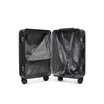 HQ LUGGAGE กระเป๋าเดินทาง โครงอลูมิเนียม รุ่น 6608 สีดำ