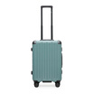 HQ LUGGAGE กระเป๋าเดินทาง โครงอลูมิเนียม รุ่น 6608 สีฟ้า