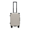 HQ LUGGAGE กระเป๋าเดินทาง โครงอลูมิเนียม รุ่น 6608 สีขาว