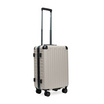 HQ LUGGAGE กระเป๋าเดินทาง โครงอลูมิเนียม รุ่น 6608 สีขาว