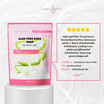 LADY WHITE by BD สบู่ล้างหน้า Aloe Vera Aura Soap 65 กรัม