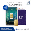 Ausiris ทองคำแท่ง 96.5% น้ำหนัก 0.25 บาท ลายการ์ดนาคราช