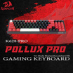 Redragon คีย์บอร์ดเกมไร้สาย K628 Pollux RGB Pro Brown Switch (EN/TH)