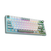 Royal Kludge คีย์บอร์ดเกม RKR75 G/K SkyCyan K Silver Switch (EN/TH)