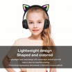 Onikuma หูฟังเกมไร้สาย B90 RGB Cat Ear