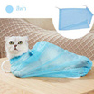 TS Modern Living ถุงกันข่วน ตาข่ายอาบน้ำน้องแมว สีฟ้า รุ่น PET0029-BU